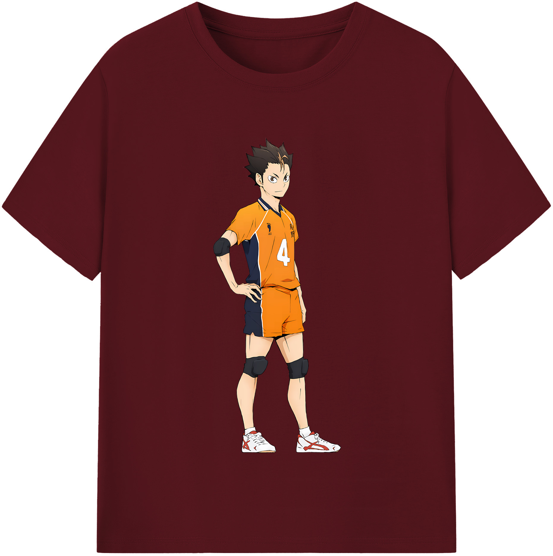 （画像用） ハイキュー!! Haikyu!! 綿100％半袖Tシャツ（フロントプリント）